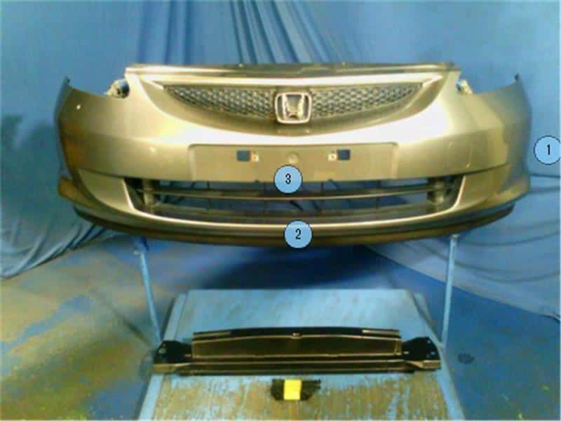 Used Front Bumper Honda Fit Dba Gd Be Forward Auto Parts