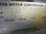 Used 2002 TOYOTA COROLLA SPACIO BF59454 for Sale Image 27