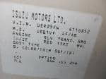 Used 2002 ISUZU WIZARD BF61894 for Sale Image 27