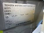 Used 2001 TOYOTA COROLLA SPACIO BF62134 for Sale Image 28