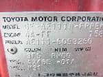 Used 1999 TOYOTA COROLLA SPACIO BF68691 for Sale Image 28