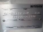 Used 2002 NISSAN VANETTE VAN BF69035 for Sale Image 27
