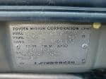 Used 2001 TOYOTA COROLLA SEDAN BF69524 for Sale Image 27