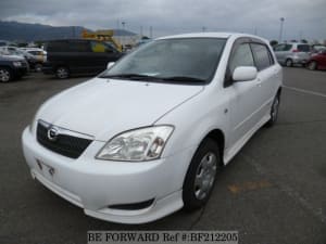 Used 2002 TOYOTA COROLLA RUNX BF212205 for Sale
