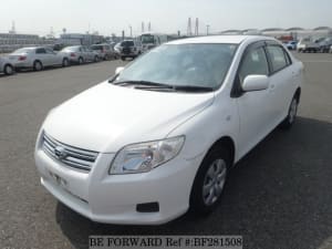 Used 2007 TOYOTA COROLLA AXIO BF281508 for Sale