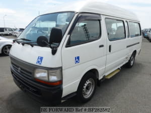 Used 2002 TOYOTA HIACE COMMUTER BF282582 for Sale