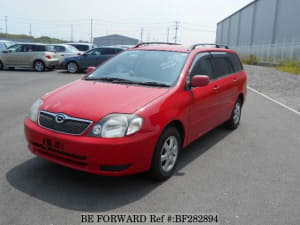 Used 2002 TOYOTA COROLLA FIELDER BF282894 for Sale