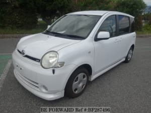 Used 2004 TOYOTA SIENTA BF287496 for Sale