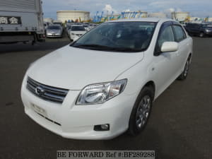 Used 2008 TOYOTA COROLLA AXIO BF289288 for Sale