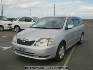 Used 2002 TOYOTA COROLLA FIELDER BF312428 for Sale