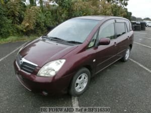 Used 2001 TOYOTA COROLLA SPACIO BF316330 for Sale