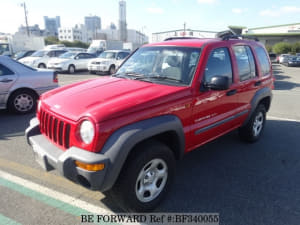 Used 2001 JEEP CHEROKEE BF340055 for Sale