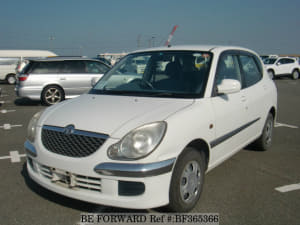 Used 2002 TOYOTA DUET BF365366 for Sale