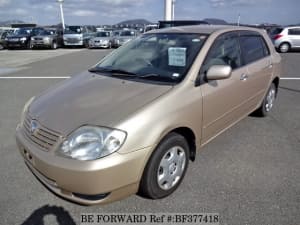 Used 2002 TOYOTA ALLEX BF377418 for Sale