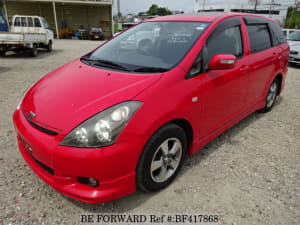 Used 2003 TOYOTA WISH BF417868 for Sale
