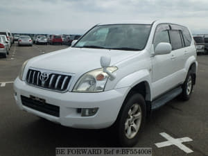 Used 2002 TOYOTA LAND CRUISER PRADO BF554008 for Sale