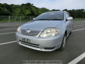 Used 2002 TOYOTA ALLEX BF560227 for Sale