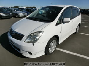 Used 2002 TOYOTA COROLLA SPACIO BF577060 for Sale