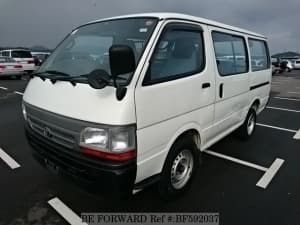 Used 2001 TOYOTA HIACE VAN BF592037 for Sale