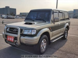 Used 2002 HYUNDAI GALLOPER BF602765 for Sale