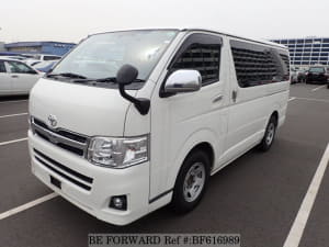 Used 2012 TOYOTA HIACE VAN BF616989 for Sale