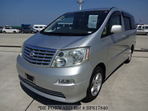 Used 2002 TOYOTA ALPHARD BF617840 for Sale