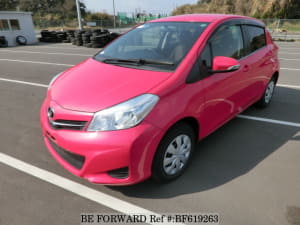 Used 2012 TOYOTA VITZ BF619263 for Sale