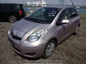 Used 2010 TOYOTA VITZ BF619439 for Sale