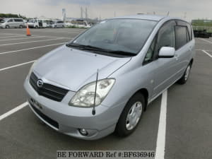 Used 2002 TOYOTA COROLLA SPACIO BF636946 for Sale