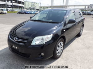Used 2009 TOYOTA COROLLA FIELDER BF638516 for Sale