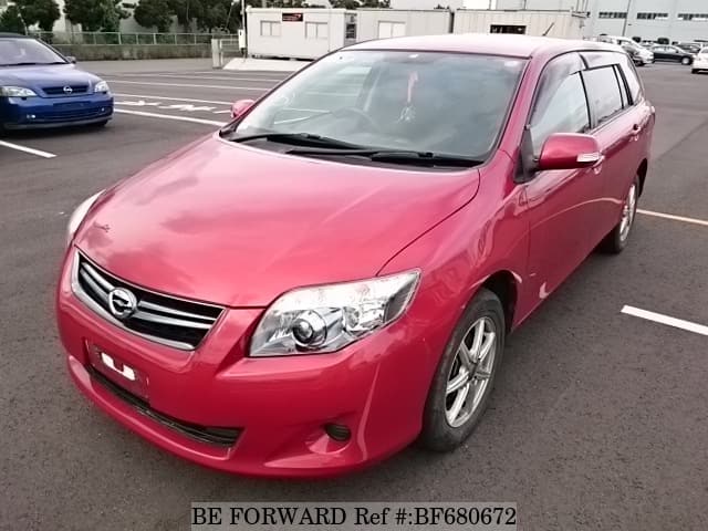 Used 2012 TOYOTA COROLLA FIELDER BF680672 for Sale