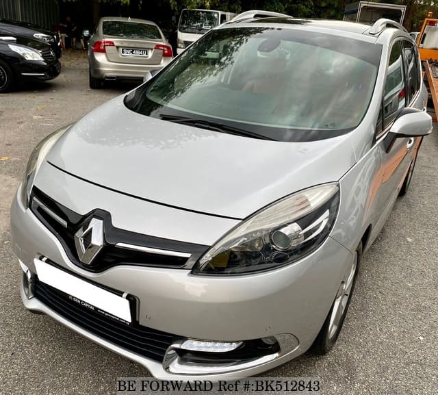 Used 2015 RENAULT GRAND SCENIC III-TWIN-SR-LEATHER-DIESEL/1500CC-DCI-AT for  Sale BK512843 - BE FORWARD
