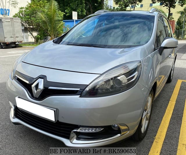 Used 2014 RENAULT SCENIC III-TWIN-SR-NAVI-DIESEL-7-SEATS/1500CC-AT-ABS for  Sale BK590653 - BE FORWARD