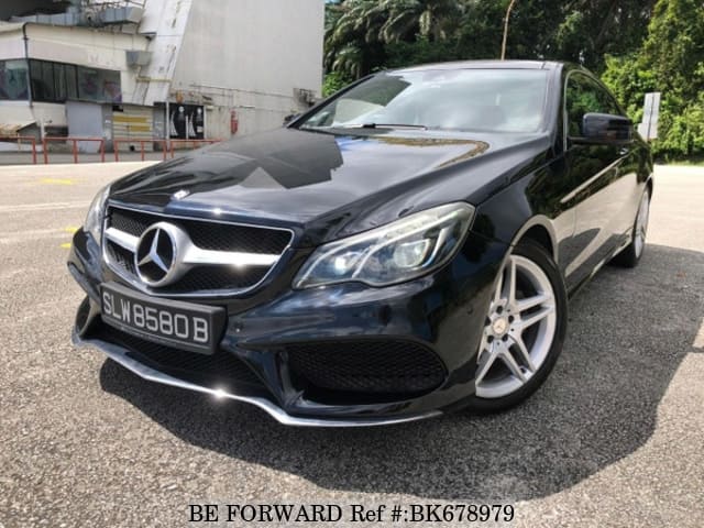 Mercedes Benz e200 Coupe серый графит