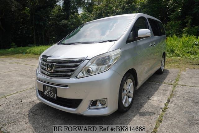 Подержанные 2012 TOYOTA ALPHARD CVT-PUSHSTART-TV-REVCAM2WD-CVT на продажу  BK814688 - BE FORWARD