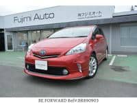 Used 2014 TOYOTA PRIUS ALPHA BR890903 for Sale