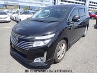 2013 NISSAN ELGRAND 250 HIGHWAY STAR BLACK LEATHER