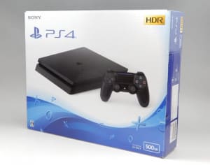 New & Used "Used PlayStation 4 jet-black 500GB (CUH-2100AB01) " - BE  FORWARD Store