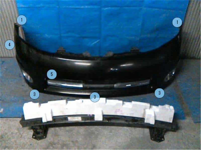 Used]Serena CC25 Front Bumper Assy F20221GK8D - BE FORWARD Auto Parts