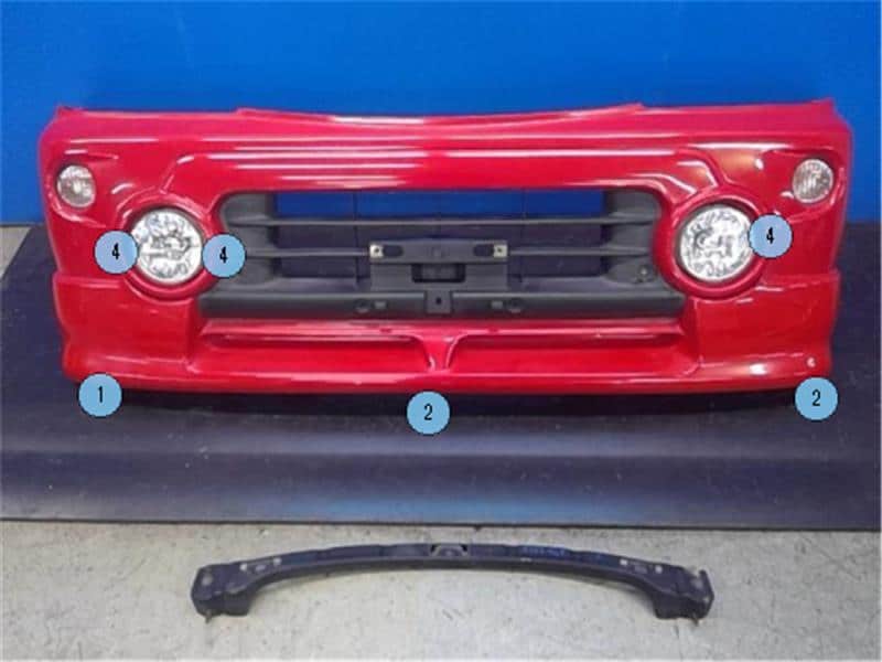 パーツ Daihatsu terios kid Used]Front Bumper DAIHATSU Terios Kid 2001 GF-J131G 5211987426