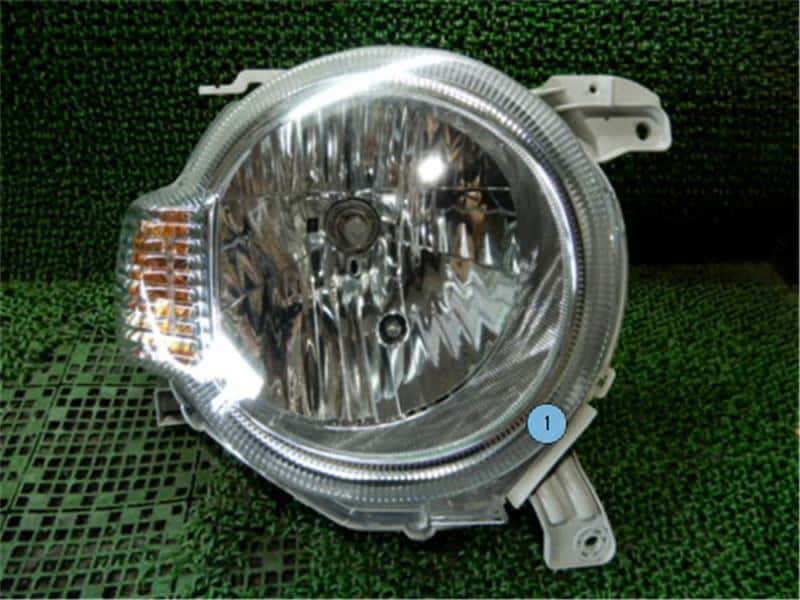 Used]Left Headlight DAIHATSU Mira cocoa 2010 DBA-L675S - BE