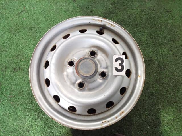 Used]Minica H47V steel wheel MR319639 - BE FORWARD Auto Parts