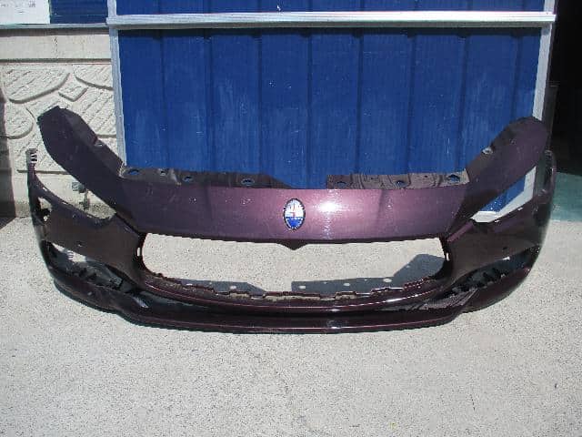 Used]Front Bumper Maserati Ghibli 2013 670010937 - BE FORWARD Auto Parts