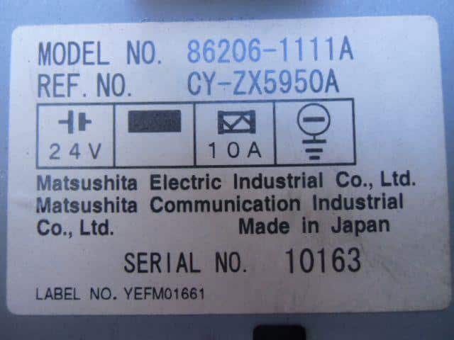 Used]Electrical Component HINO Hino largesize car 2002 KL-FR1KZH