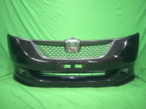 Front Bumper HONDA Step Wagon 2007 DBA-RG1 71101SLJN00 (PA99742535) 