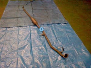 Exhaust Center Muffler SUZUKI Wagon R 2012 DBA-MH34S 1419050M03 (PA67036020) 