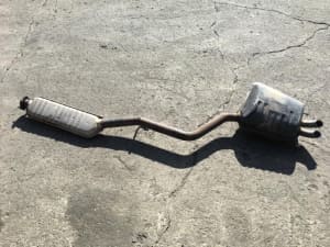 Rear Muffler MERCEDES-BENZ Benz c class 1998 GF-202029 (PA85068110) 
