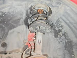 Front Left Strut MERCEDES-BENZ Benz c class 2005 DBA-203052 A2033205330 (PA110993501) 