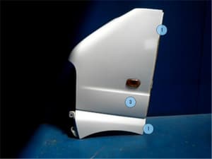 Left Fender Panel SUZUKI Carry 1999 GD-DB52T 5861179A00 (PA102140989) 