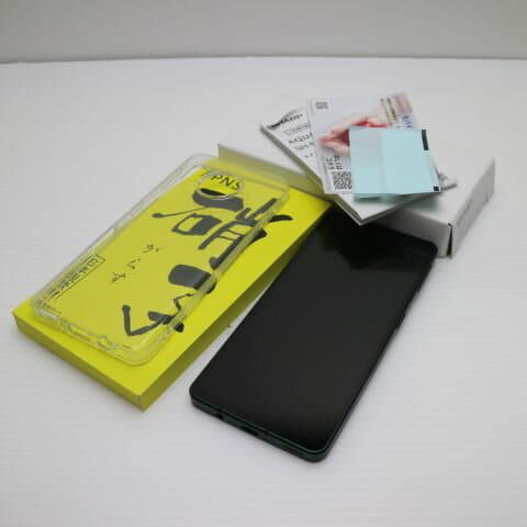 New]SHARP AQUOS sense6 64GB SHG05 Black SIM-free - BE